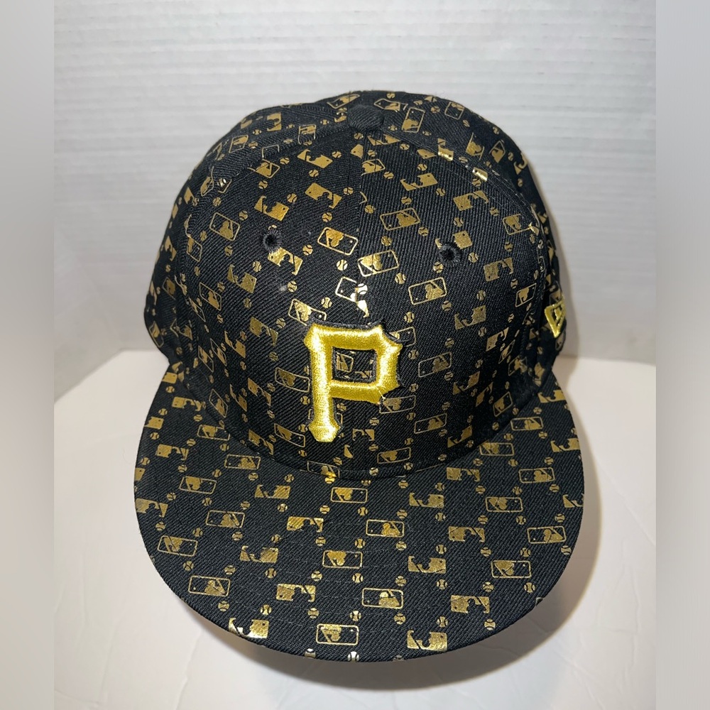 Pittsburgh Pirates New Era Gold MLB Monogram Hat
